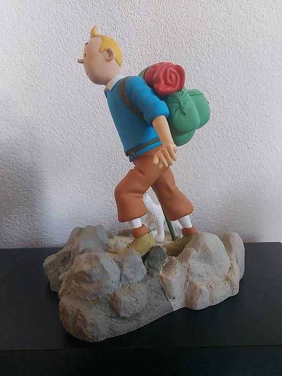 Statuette: Figurine Tintin en randonnée – Usato da Riaz venduto da Pidouille 2