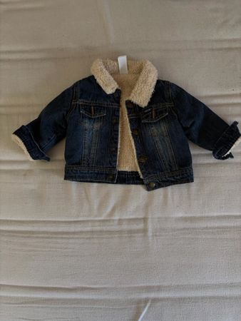 Jeansjacke gefüttert 