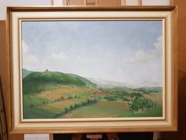 Ölgemälde von Adi Scharren-Pokorny (1979) – "Ermental"