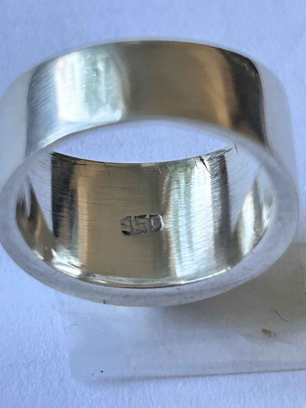 Anelli: Handgefertigte Ringe aus Silber mit Lapislazuli. – Nuovo (secondo la descrizione) da Zürich venduto da rai_n6pg 1