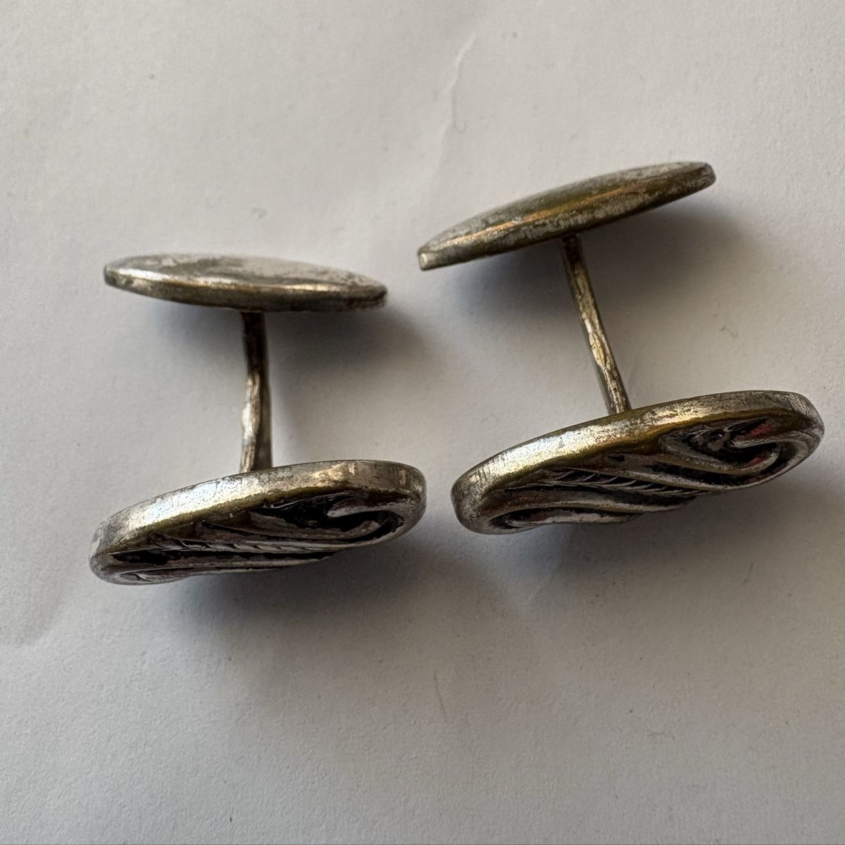 Gemelli: Boutons de manchette vintage argentés - Chic ! – Usato da Crans  Montana venduto da proff 2