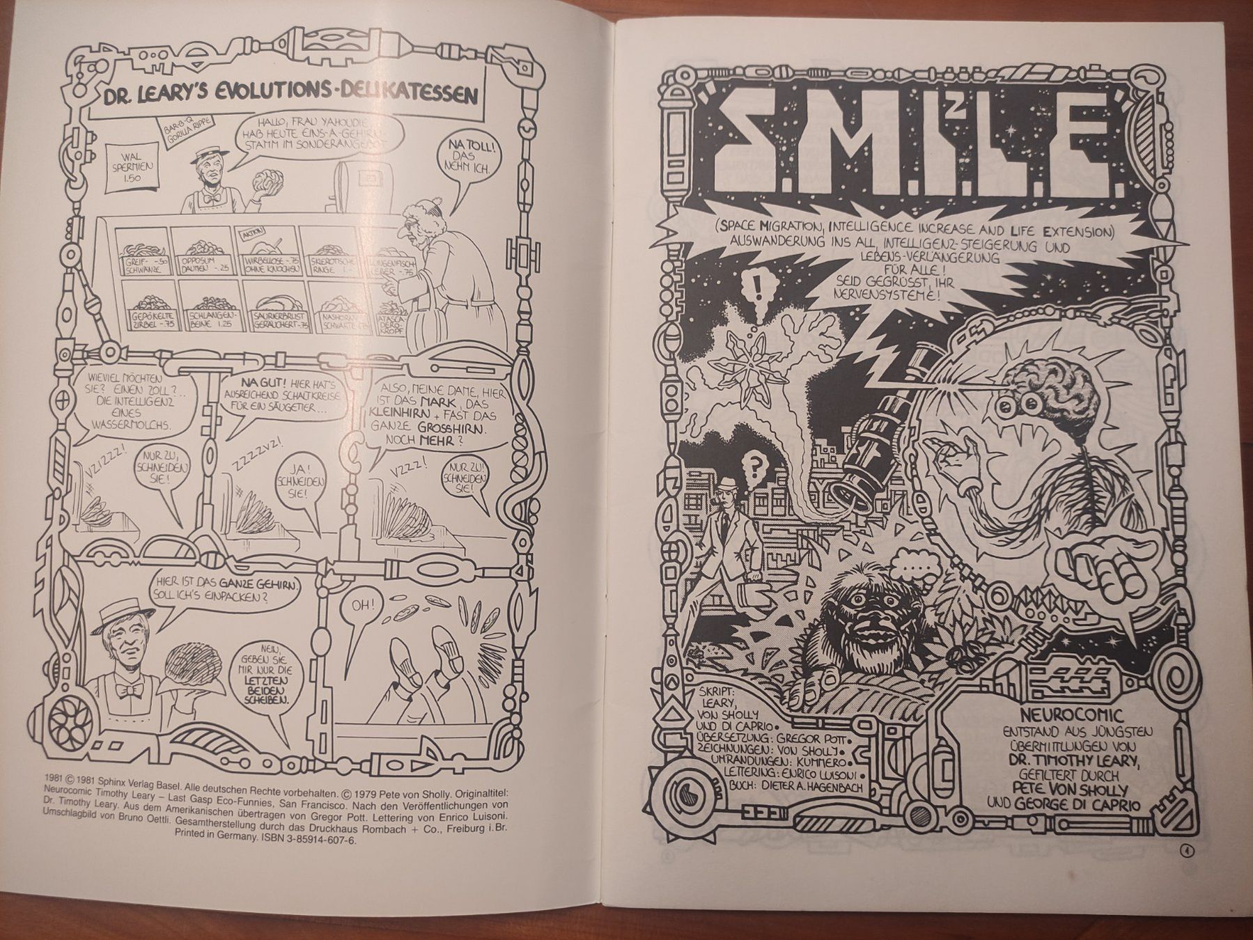 Fumetti: Neurocomic Timothy Leary – Usato da St. Gallen venduto da Pintador 1