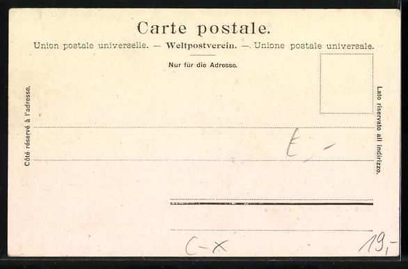 Cartoline postali: St. Moritz, Tunnel in Charnadüra mit In – Usato da Berlin venduto da bartko-reher 1