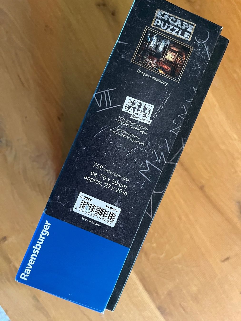 Ravensburger Puzzle: Ravensburger Escape Puzzle 759 "Das Drachenlabor" – Nuovo e nell'imballaggio originale da Zürich venduto da Gurkis 5