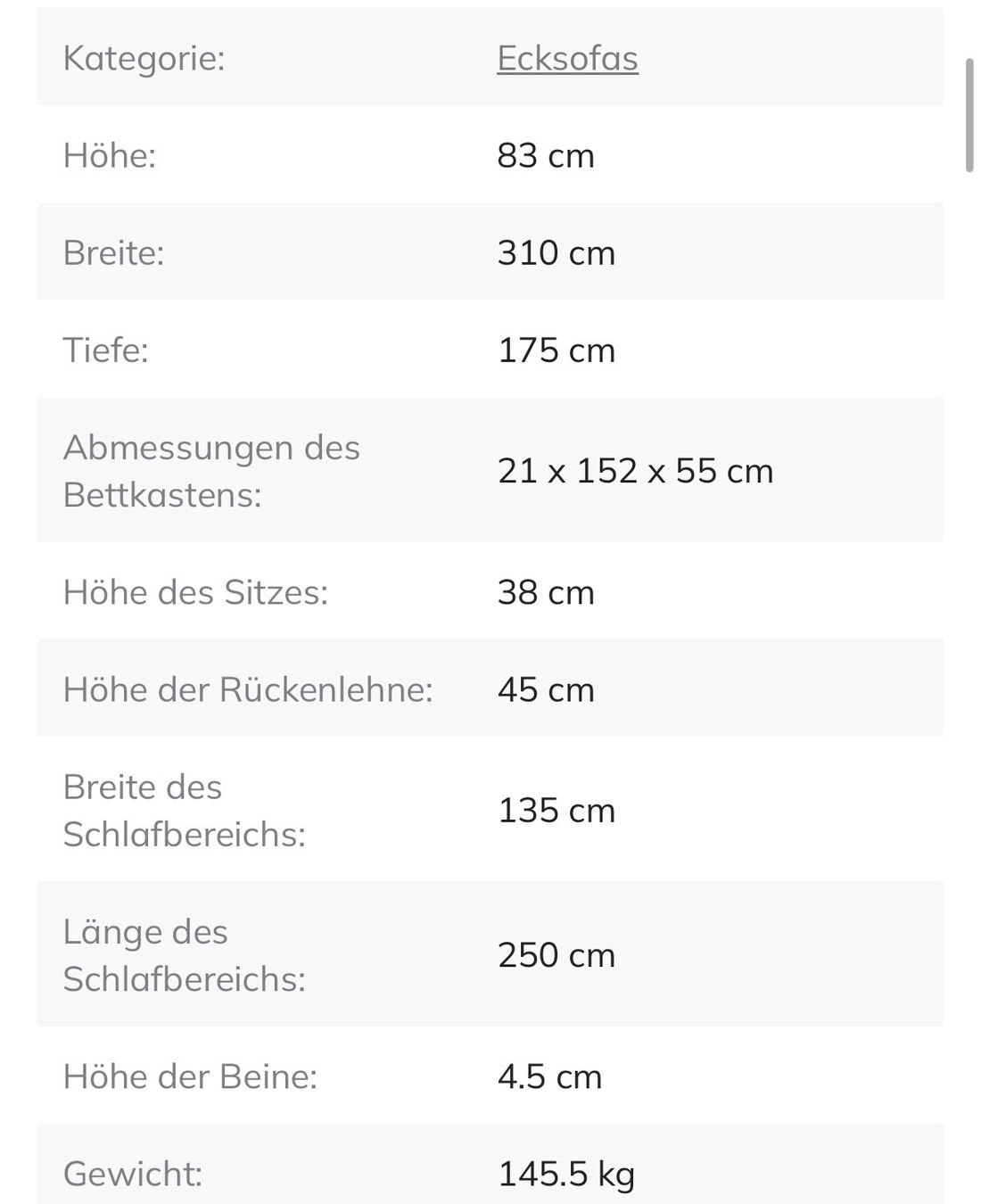 Divani: Wohnlandschaft / Ecksofa in Beige / Samtweiss – Usato da Wohlenschwil venduto da koe_fhd9 3