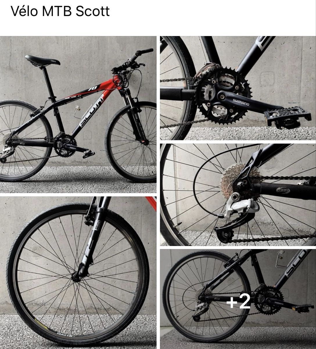 Velos: VTT Scott très peu utilisé – Gebraucht aus Sion von viv_jj75 1