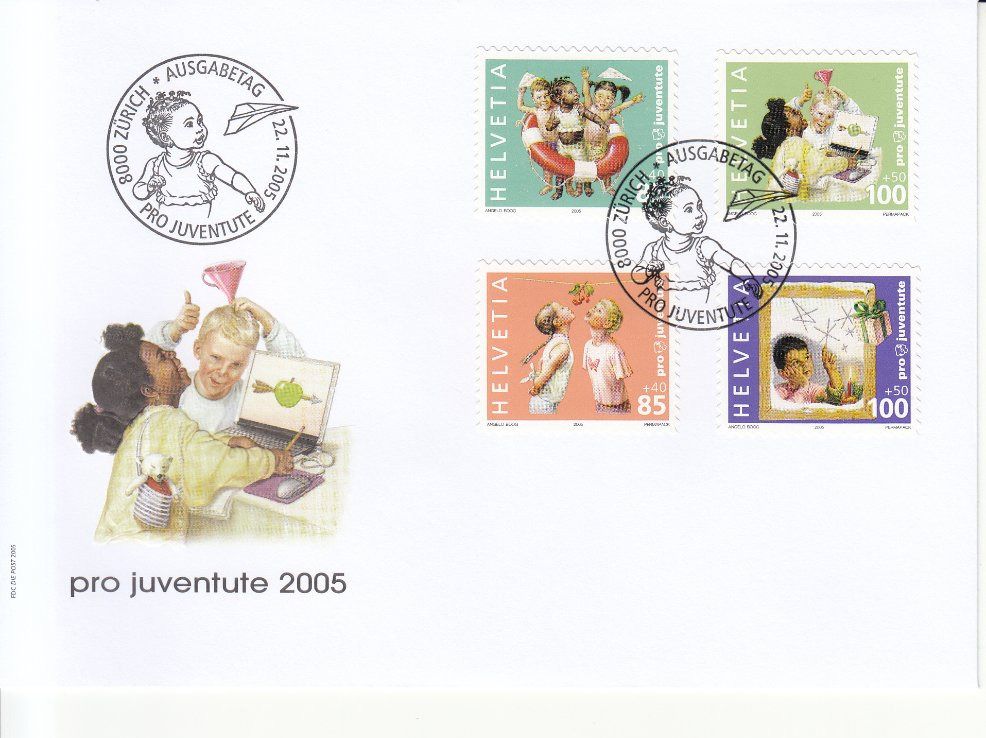 Tutti i francobolli: SBK J377A - J380A FDC – Usato da Bürglen TG venduto da StampGraf