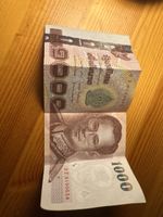 Billets 1000 Baht Thaïlande