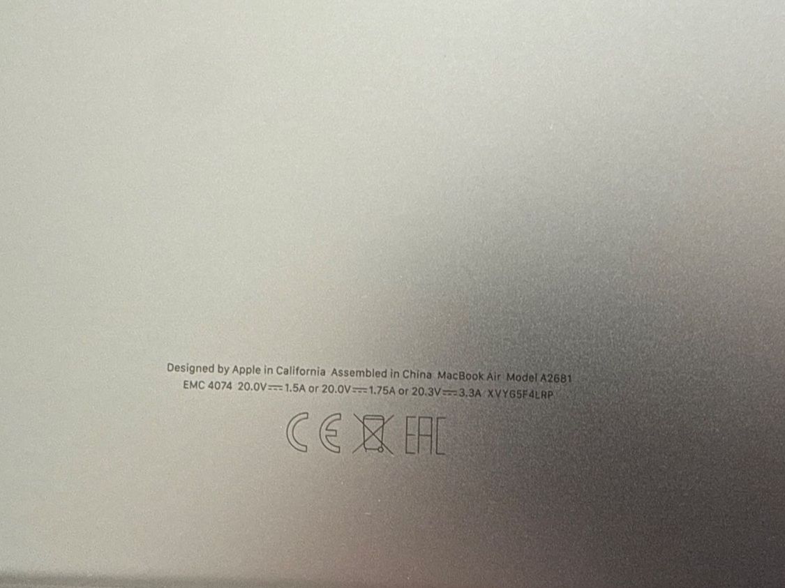 Apple Notebook: Apple MacBook Air M2 256GB Silber gebraucht – Usato da Regensdorf venduto da forcla28 3