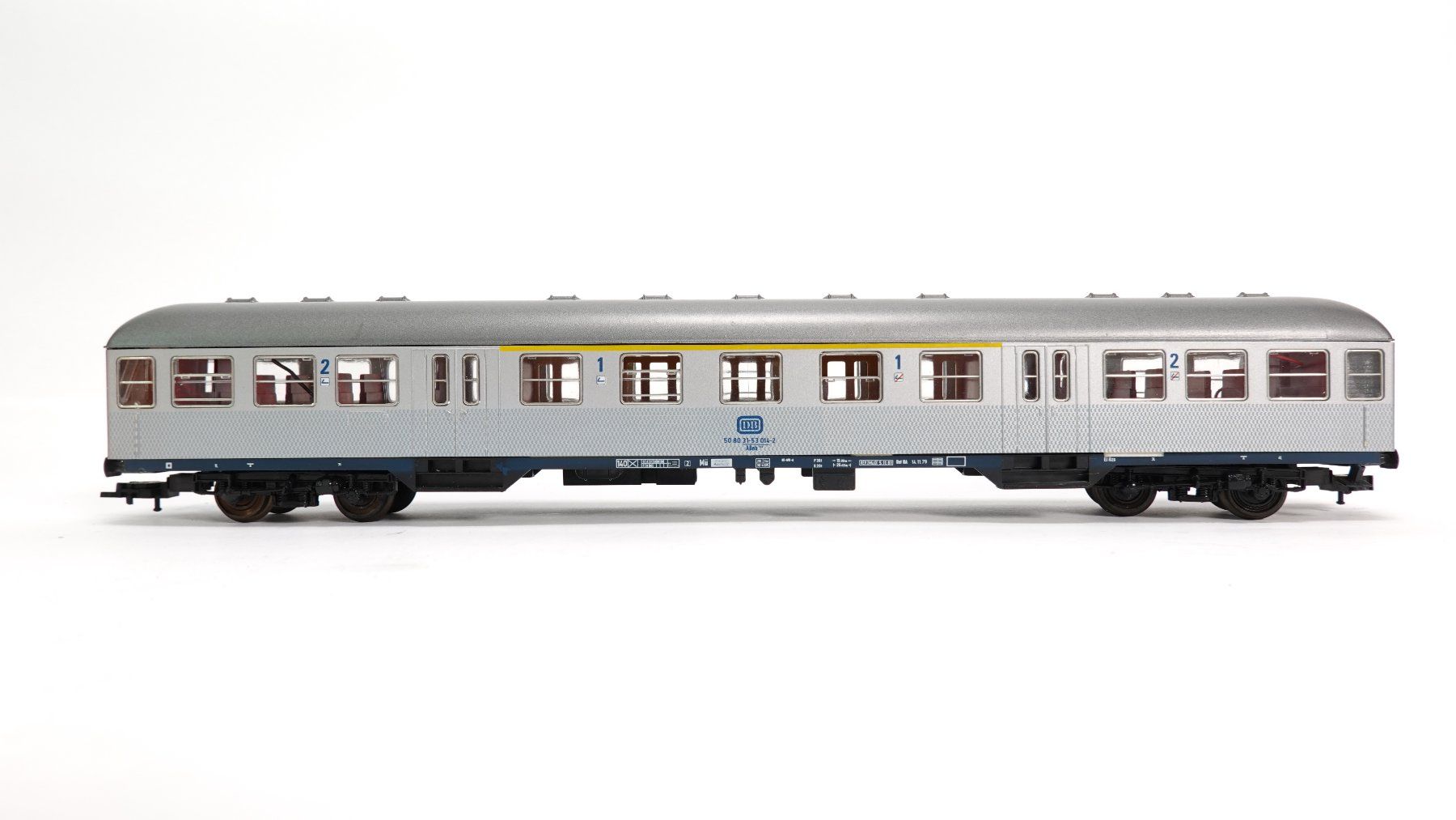 Roco Modellini di ferrovie: e70 Roco 4266S DB Silberling 1./2 Kl /  Spielware 960 – Usato da Thun venduto da evinka_gmbh 1