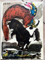 Pablo Picasso - Originale Vintage-Lithographie von 1961