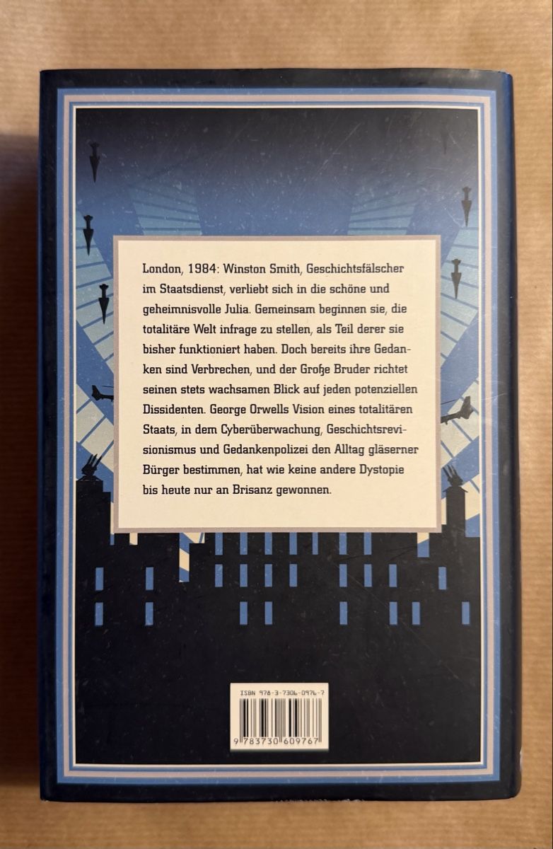 Libri: 1984 - George Orwell – Nuovo (secondo la descrizione) da Moosseedorf venduto da smushpuff 1
