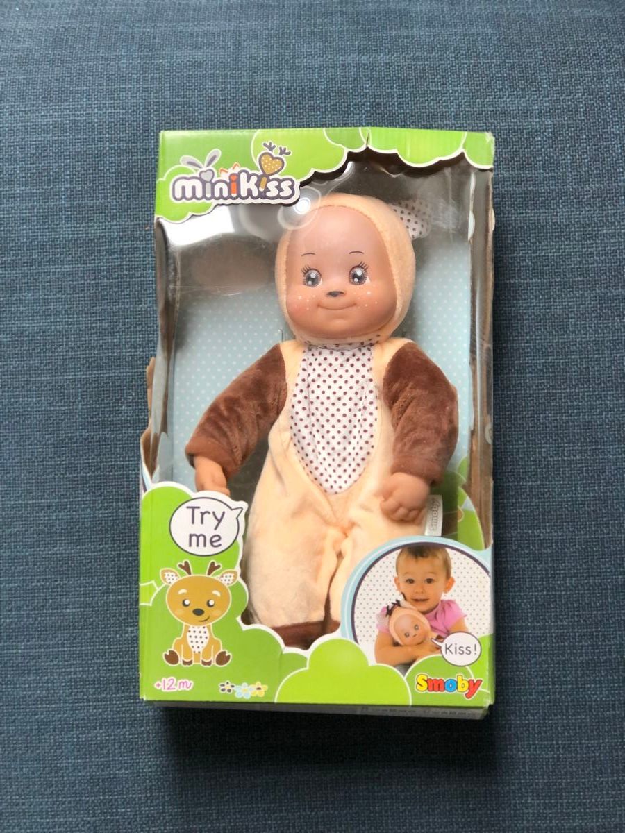 Smoby Puppen: Smoby Mini Kiss Doll and Walker Set - New unopened – Neu und originalverpackt aus Watt von rmt07