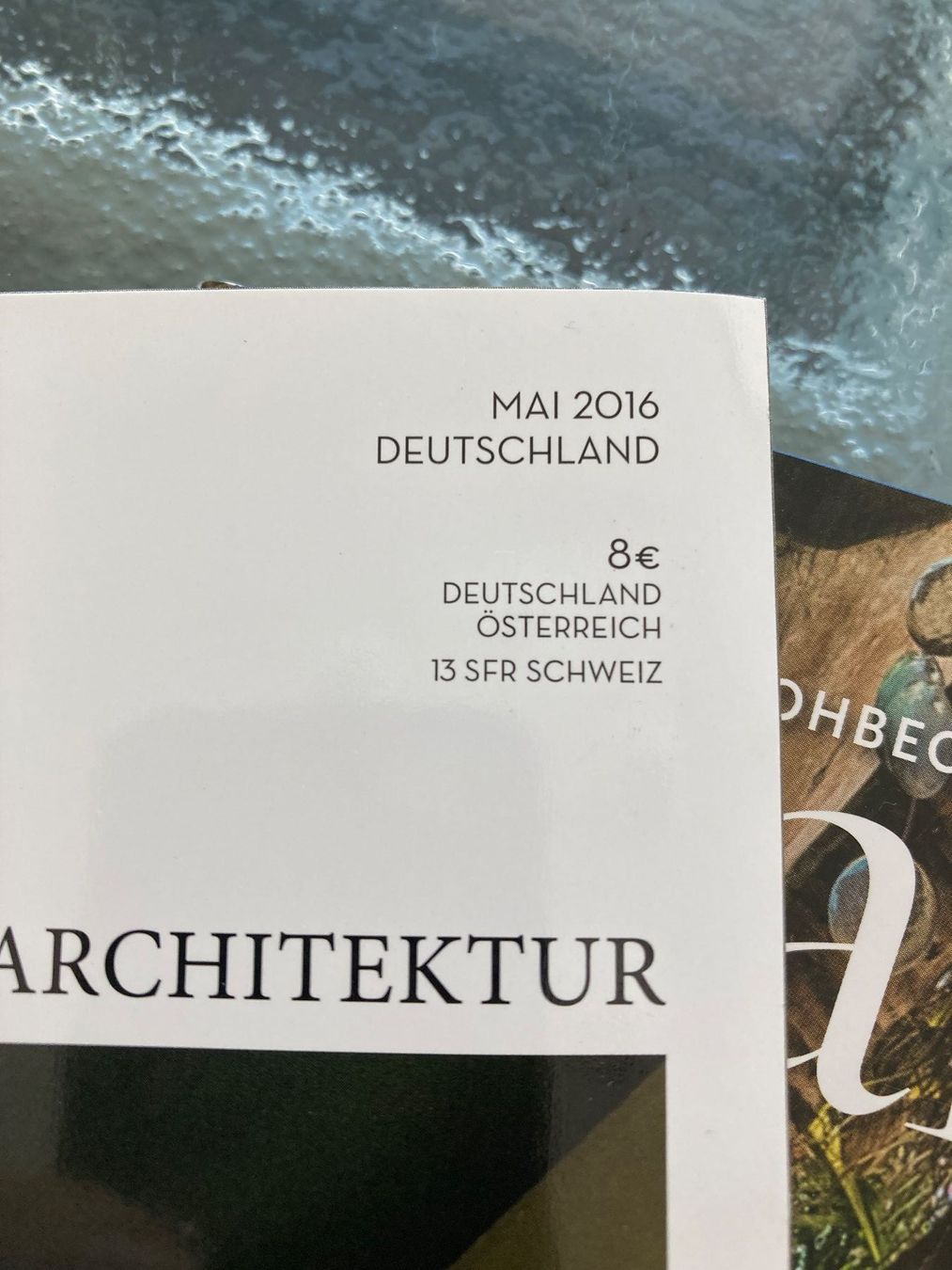 Zeitschriften & Magazine: AD Magazin Architectural Digest, Mai 2016, mit Reisebeilage – Neu (gemäss Beschreibung) aus Zürich von dolcicaramelle2 2