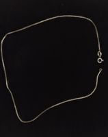 Halskette 925 Silber (Sterlingsilber), 39cm, 3gr