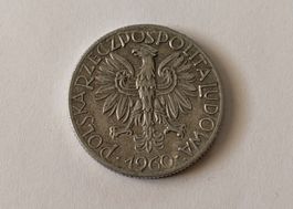 Polen 5 Zloty · 1960