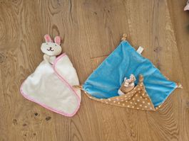 2er Set Nuscheli/Schmusetücher Hase & Reh Sommer Angebote