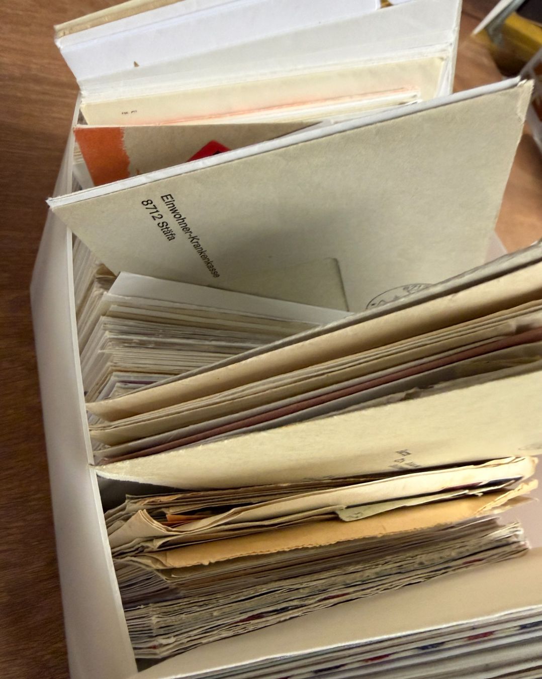 Tous les timbres: Briefmarke / Briefe / Sammlung / stempel / Ansichtskarten – D'occasion à Nussbaumen AG par olitech5415 2