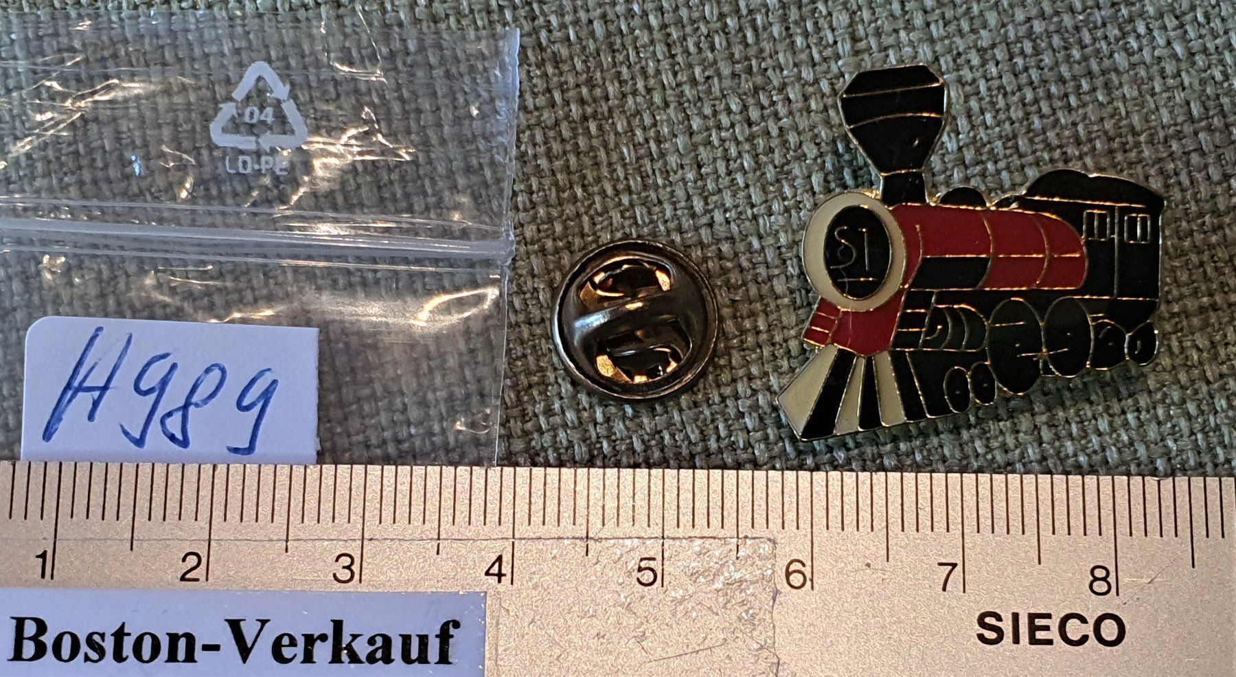 Spille & Fermagli: H989 - Pin Dampflokomotive S1 oder 51 – Usato da Reinach BL venduto da Boston-Verkauf 1
