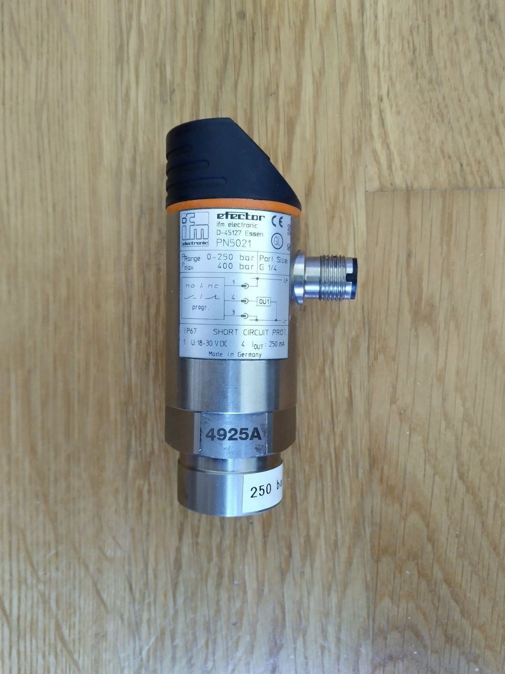 Altri prodotti elettronici: IFM PN5021 Druckschalter bis 250bar – Nuovo (secondo la descrizione) da Emmen venduto da Giraff4 1