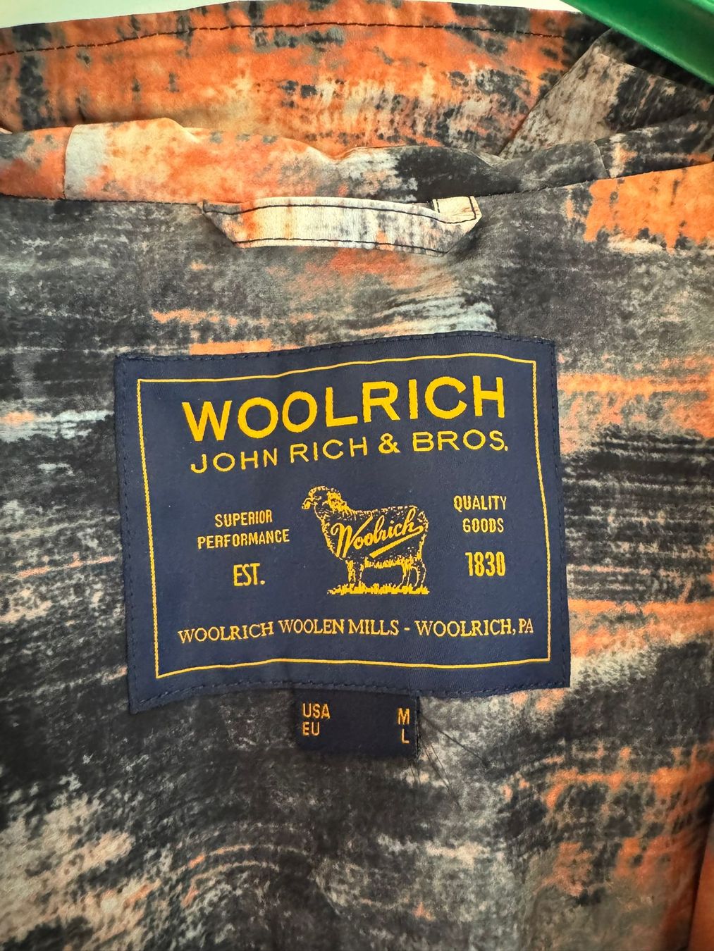 Woolrich Giacche: Windjacke von Woolrich, Grösse L, Neuwertig! – Usato da Laufen venduto da Happi121 2