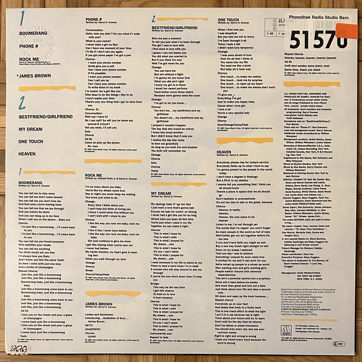 Dischi in vinile: LP - Darryl Duncan - Heaven – Usato da Breganzona venduto da Onairda75 1