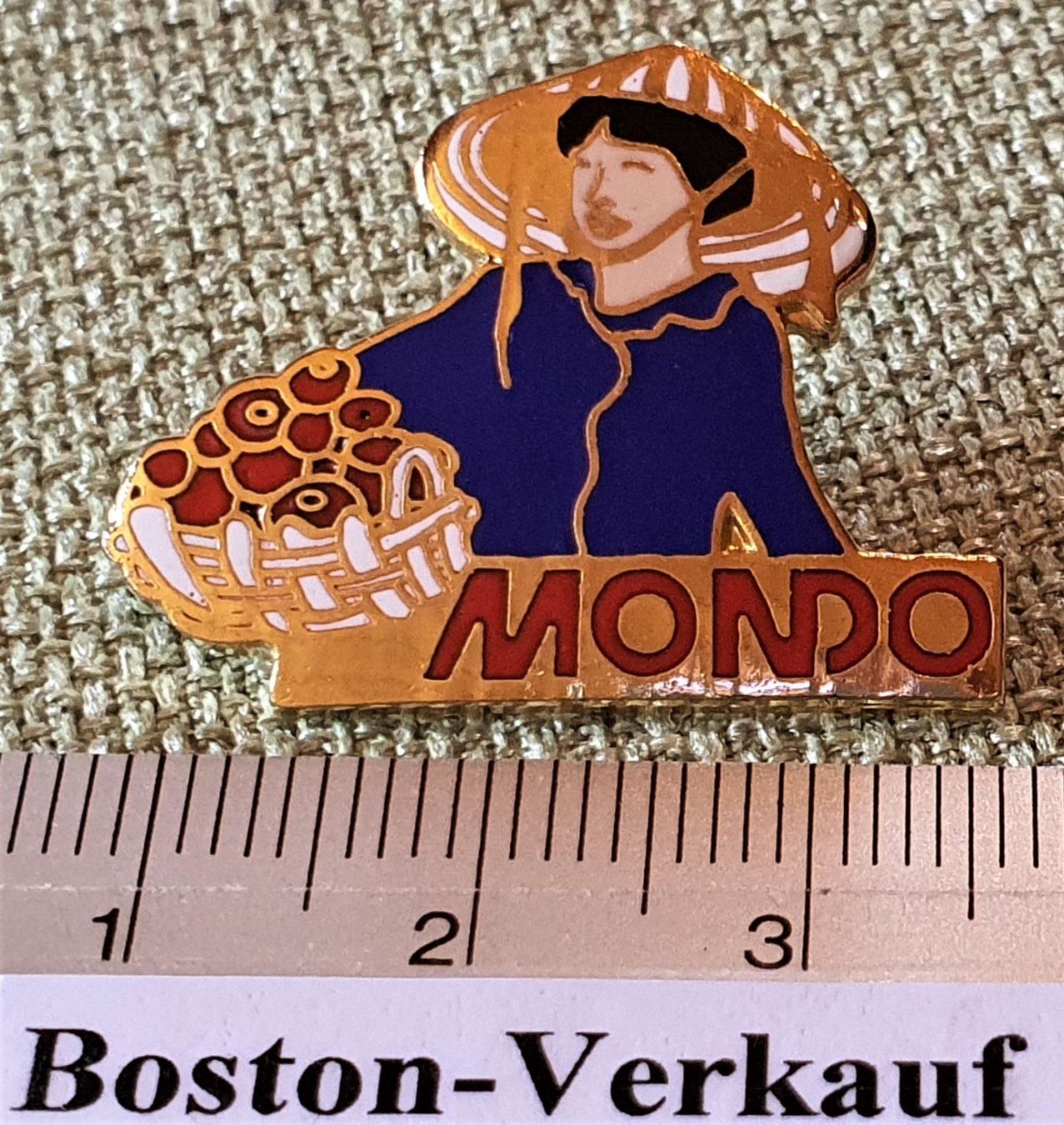 Spille: E779 - Pin Mondo - Frau – Usato da Reinach BL venduto da Boston-Verkauf 1