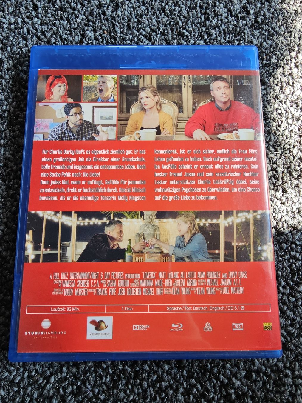 Tutti i DVDs: Blu-ray Lovesick - Liebe an Verstand aus – Usato da Ruswil venduto da jan_bxl5 1