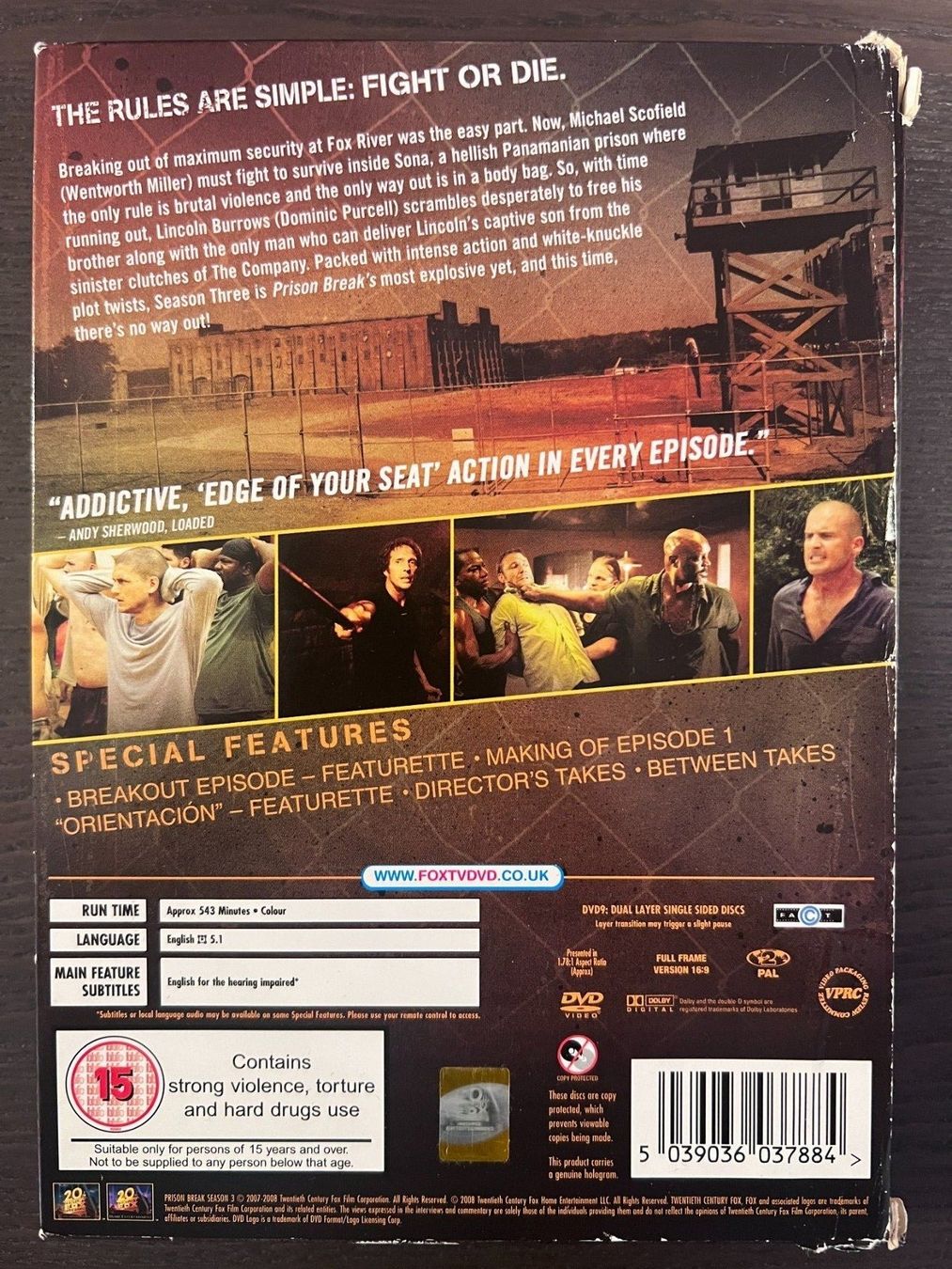 Alle DVDs: Prison Break Season Three (Englisch) – Gebraucht aus Zürich von FilmFreunde 1
