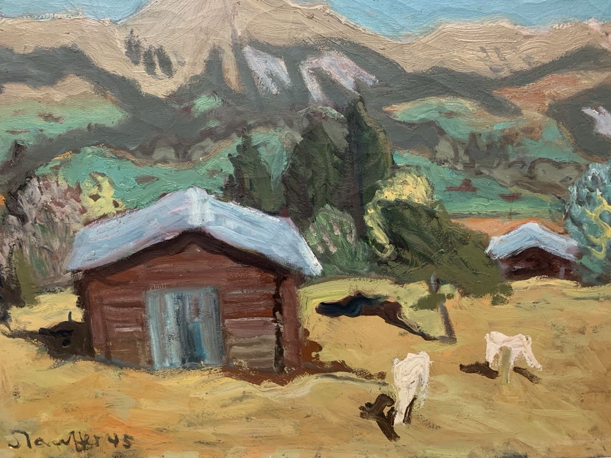 Tableaux: STAUFFER FRIEDRICH ARNOLD 1892-1980 – D'occasion à Wolfhalden par SecondAntique