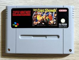 The Lost Vikings Super Nintendo SNES