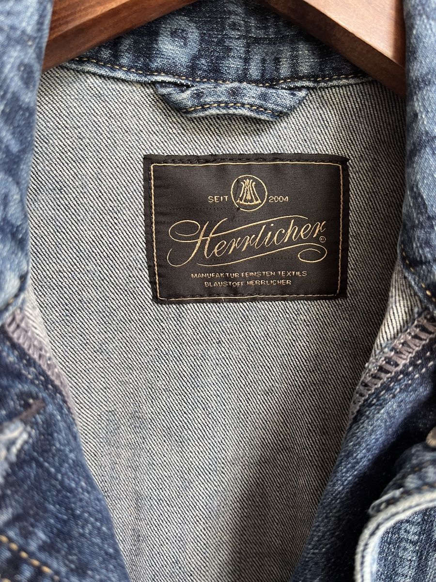 Jacken: Herrlicher Jeansjacke im Lettering-Style – Gebraucht aus Zeiningen von man_69cj 1