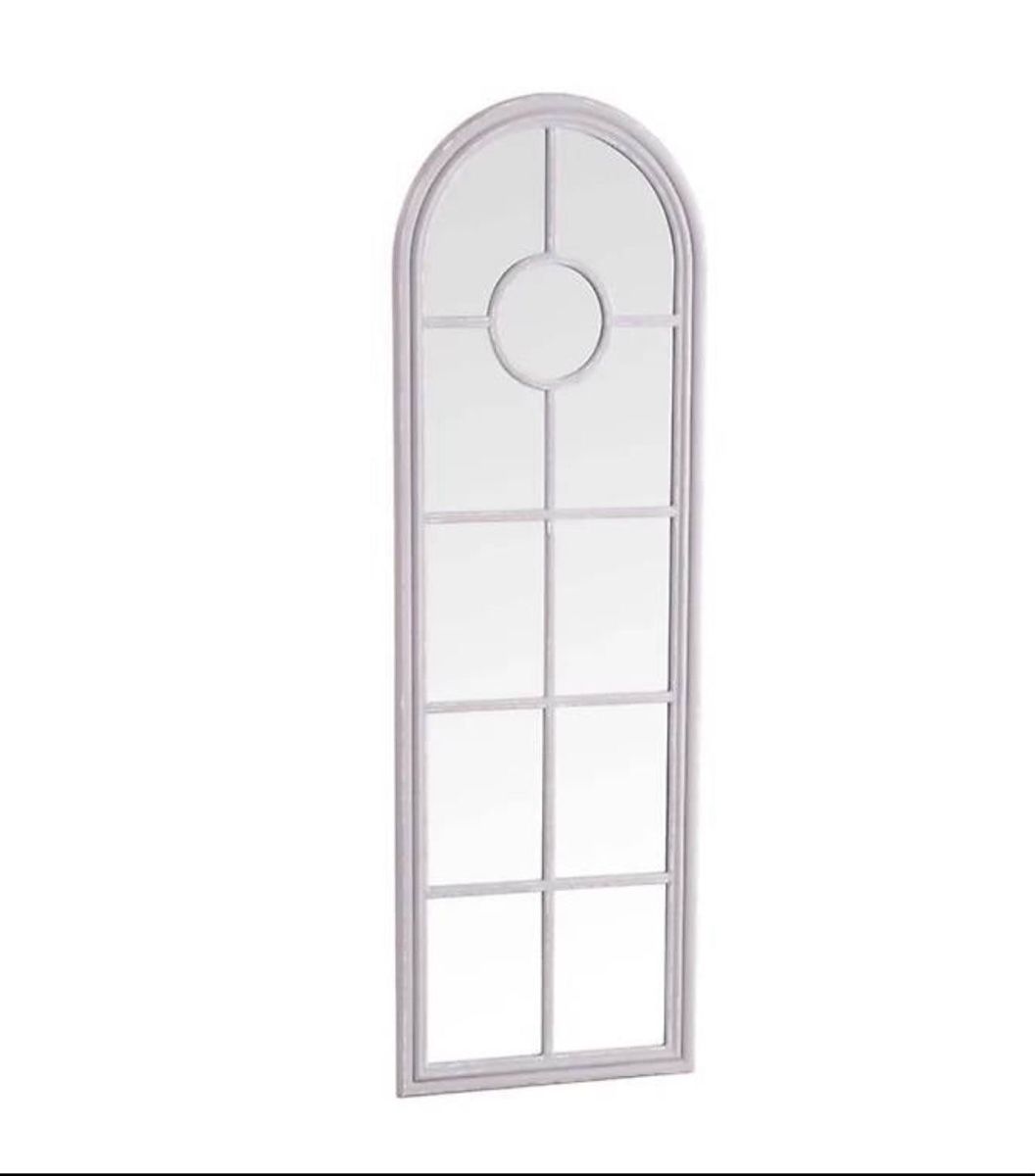Specchi: Standspiegel Bogenfenster weiss Boho 60x180cm – Usato da Dörflingen venduto da Benz63 2