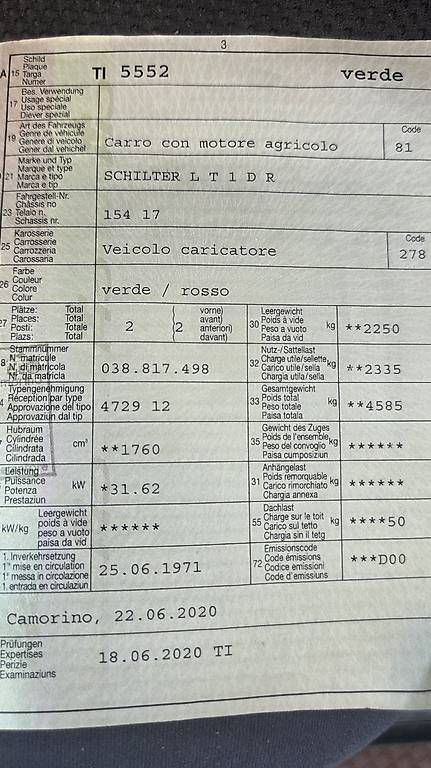 Traktoren: Vendo Schilter lt1 – Gebraucht aus Biasca von Capon68 4