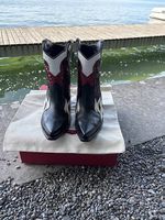 Valentino Cowboy Stiefel, Grösse 38, selten getragen.