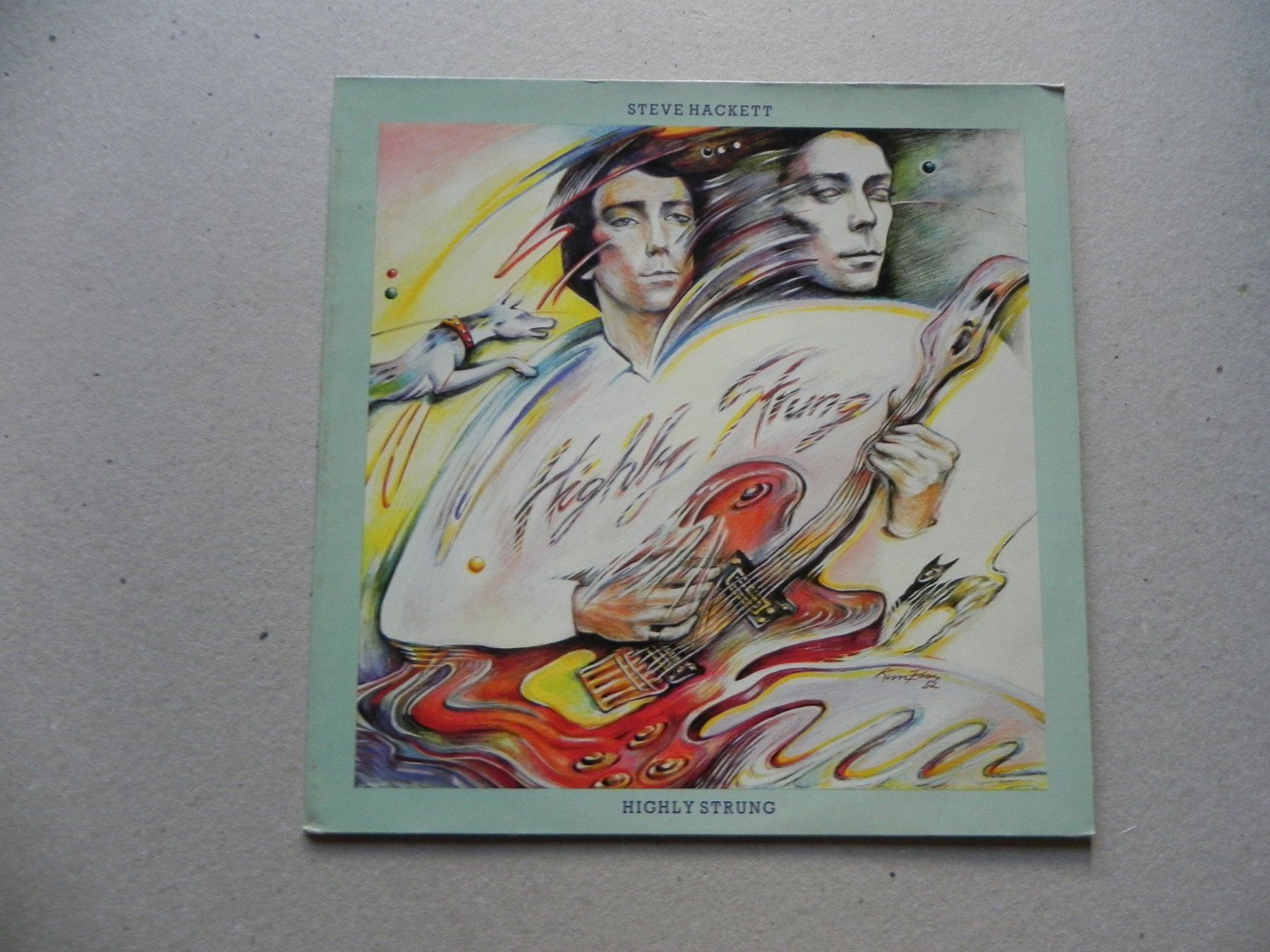 Dischi in vinile: LP brit. Rock Gitarrist Genesis / Steve Hackett 1982 Highly – Usato da Siebnen venduto da krimsie