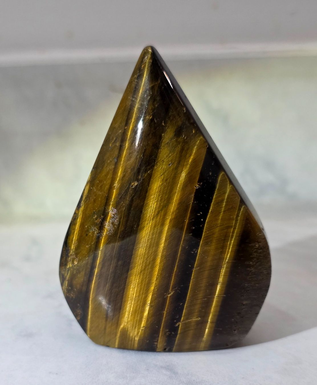 Minerali & Pietre curative: Tigerauge Regentropfen 103g – Nuovo e nell'imballaggio originale da Matzingen venduto da Shay_Crystalz 1