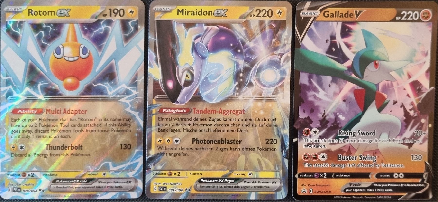 Pokémon Carte collezionabili: Pokemon EX & V DE/EN – Nuovo (secondo la descrizione) da Oberbipp venduto da ret_6hxb