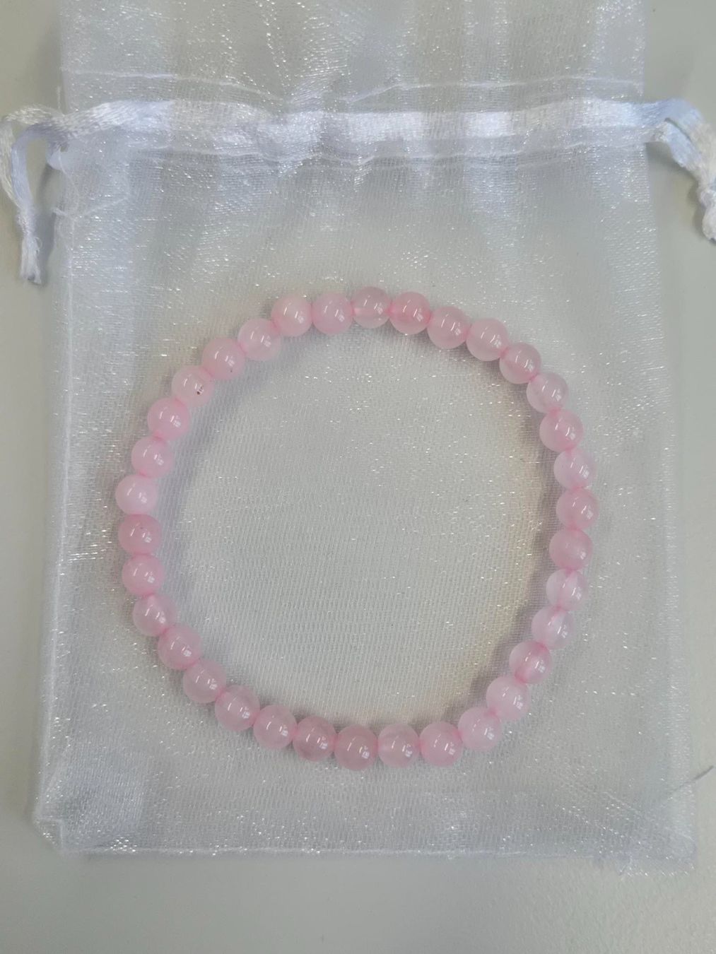 Bracciali & Braccialetti: Rosenquarz Armband 6mm – Nuovo e nell'imballaggio originale da Rüti ZH venduto da pep_l9zp