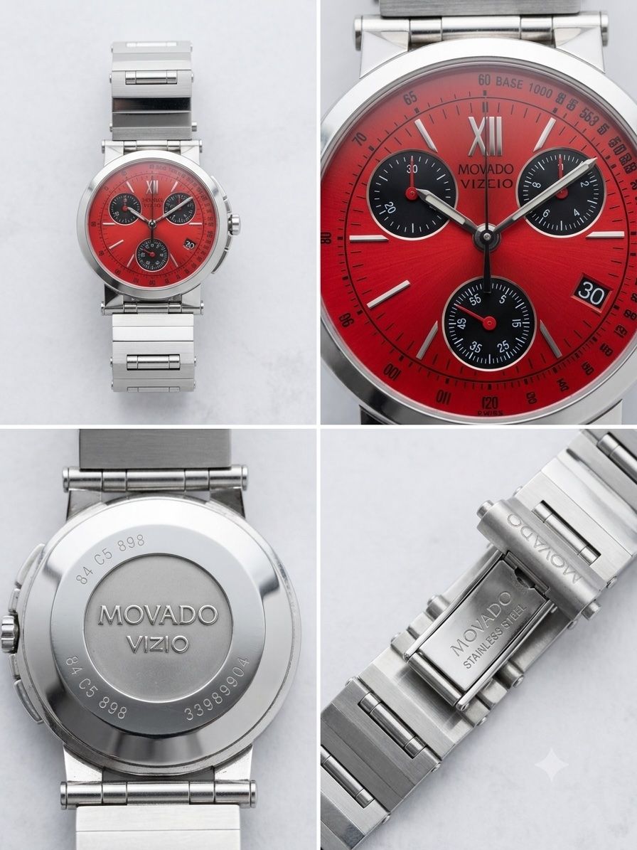 Movado Uhren: Movado Chronograf – Gebraucht aus Belp von MgaBe