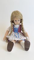Vintage Trachtenpuppe von Stolle – "Heidi" Stoffpuppe 45cm