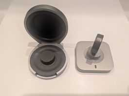Oura Ring 4 Stealth, Grösse 9 – mit Reise-Ladecase, Garantie