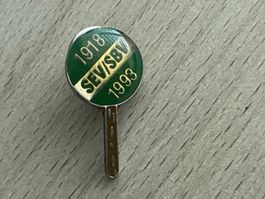 Pin SEV/SBV Anstecknadel 1918-1993