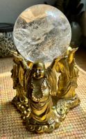 hübsche Deko- Figur lachender Buddha goldfarben✨
