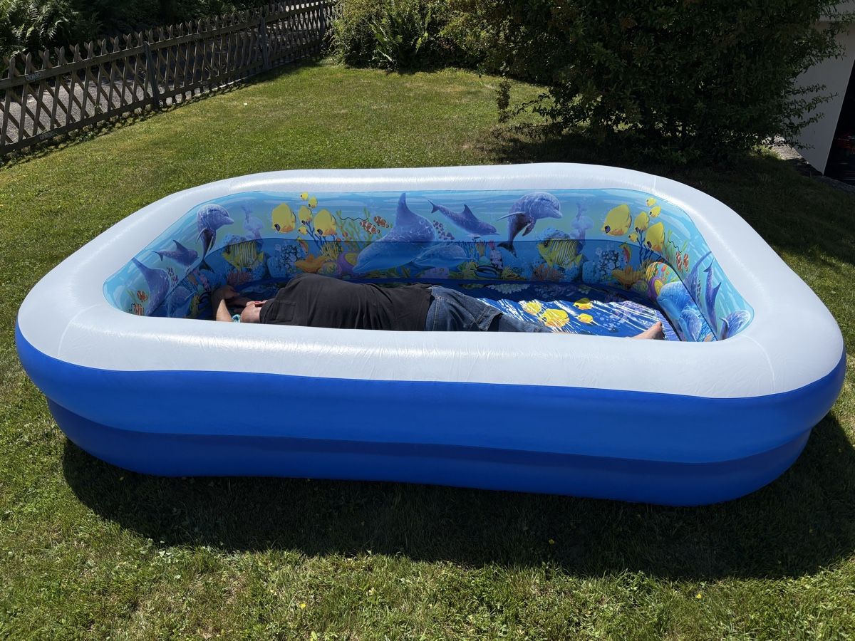Piscine: Pool aufblasbar 2.60x1.80x44 – Usato da Knonau venduto da nat_7csw 2