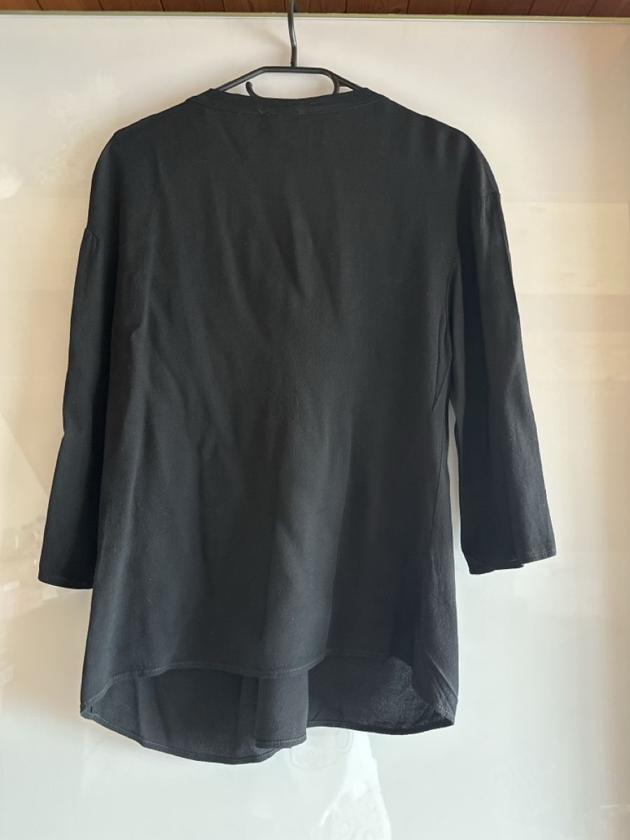 Camicette: Opera Damen Bluse schwarz Langarm Grösse 38 – Usato da Buchs AG venduto da tifena 3