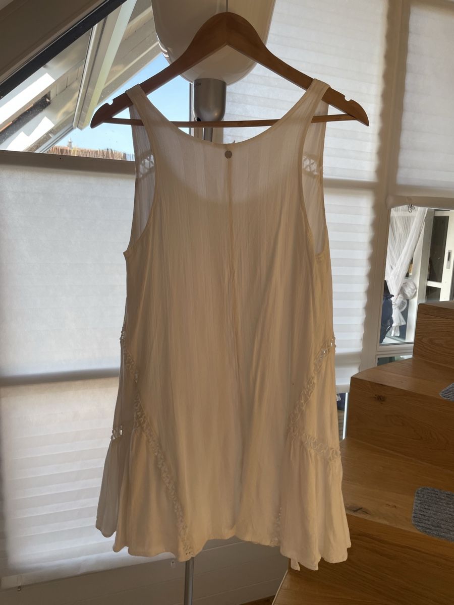 Vestiti: Sommerliches Kleid, Weiss, Grösse M – Usato da Aristau venduto da cherry-berry 1