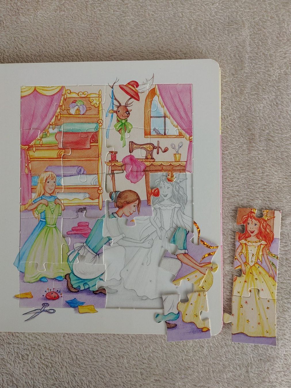 Libri: Puzzlebuch Die kleine Prinzessin – Usato da Strengelbach venduto da Phorensic_30 8