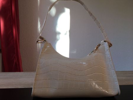 184 weiße Handtasche