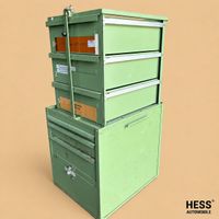 Werkstatt-Schubladenstock inkl. Schlüssel
